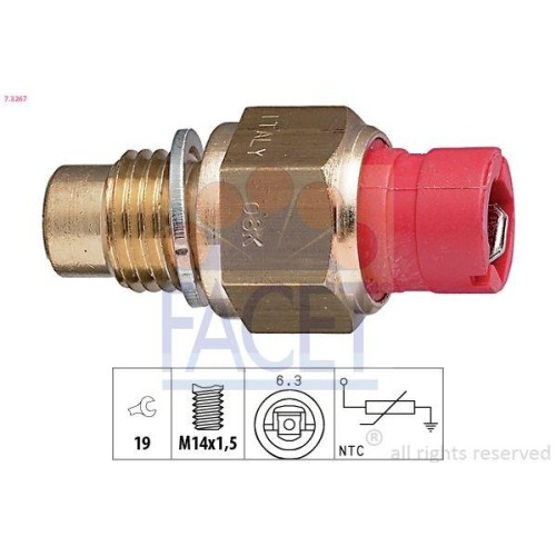 Sensor öltemperatur facet - Öltemperatur,